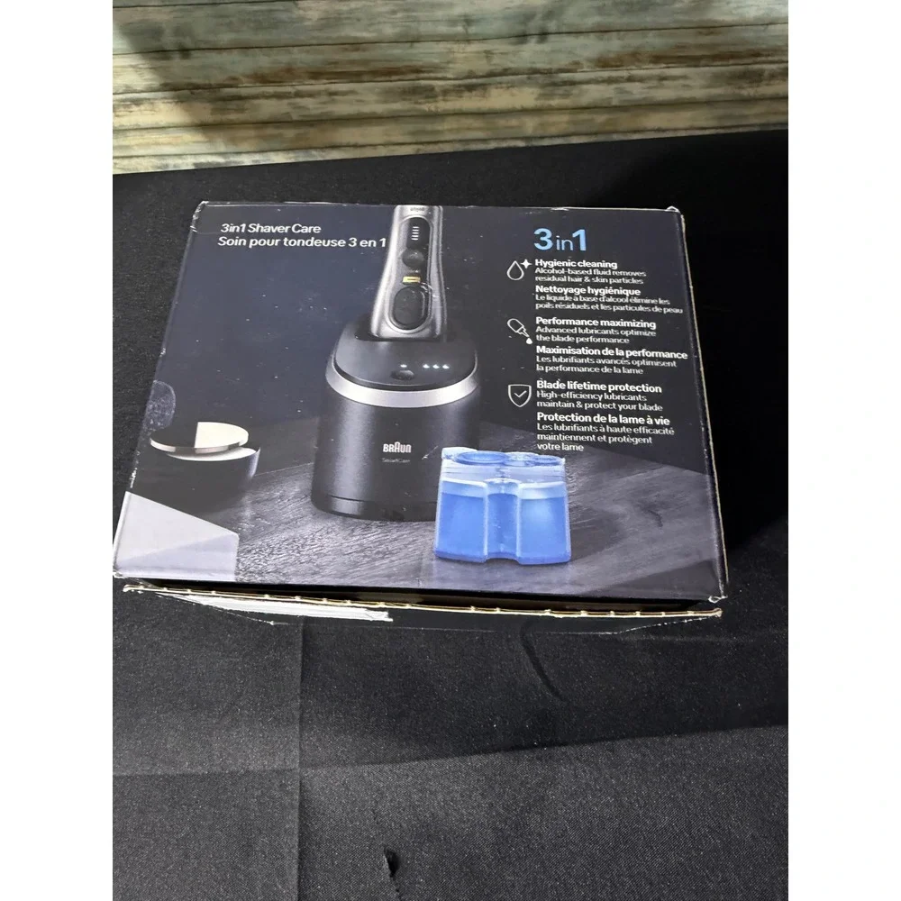 Braun 3in1 Shaver Care 6 Pack Blue New Lemon Fresh SmartCare Center Refills 5331